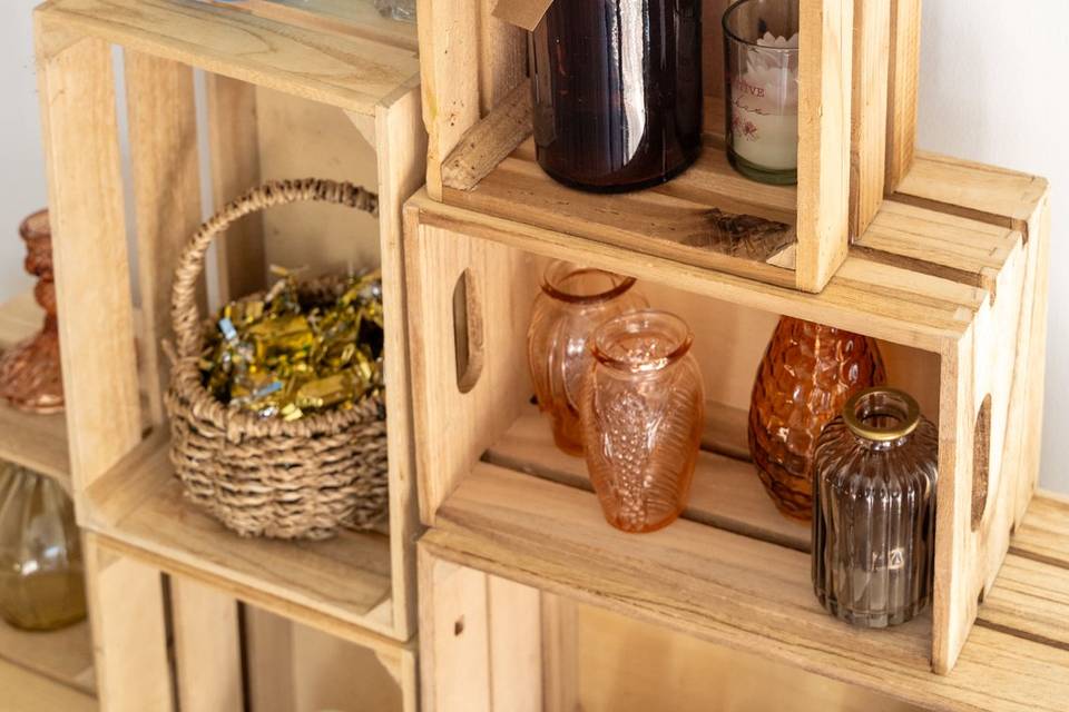 Éléments décoration bois