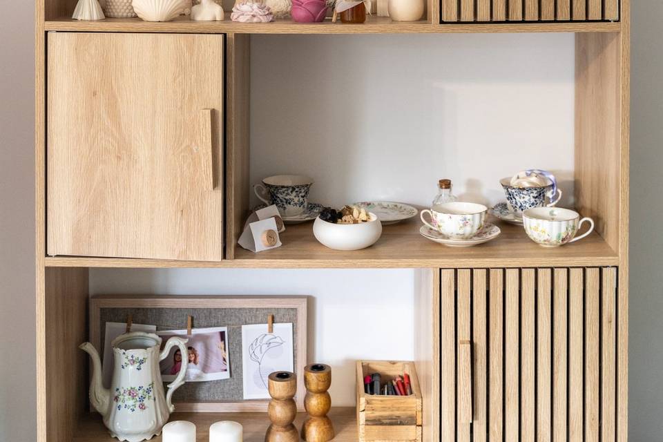 Salon meuble rangement