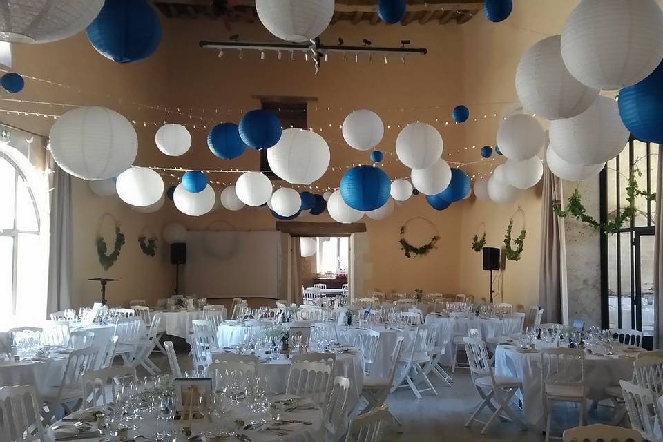 Décoration/sonorisation salle