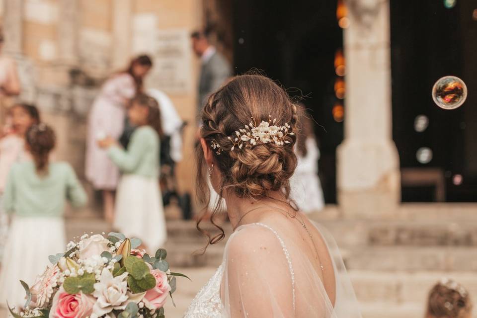 Chignon mariée