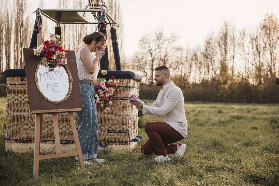 Demande en mariage