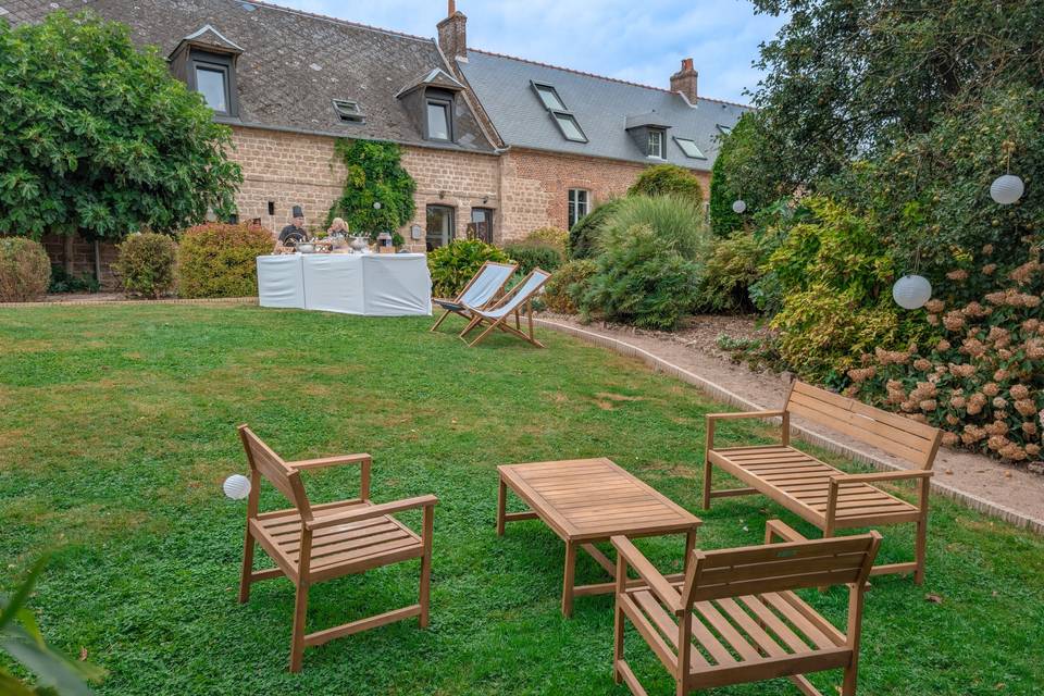 Cocktail au jardin
