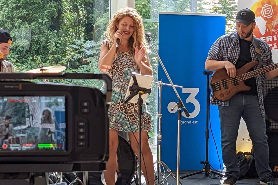 Groupe à l’Afrique Festival