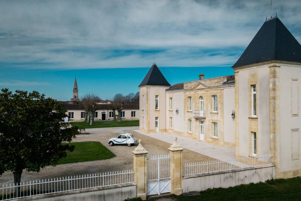 Chateau et salle