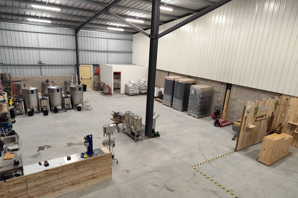 La brasserie, production