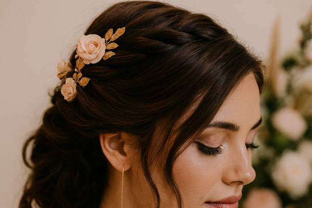 Boucles d'oreilles Mariée