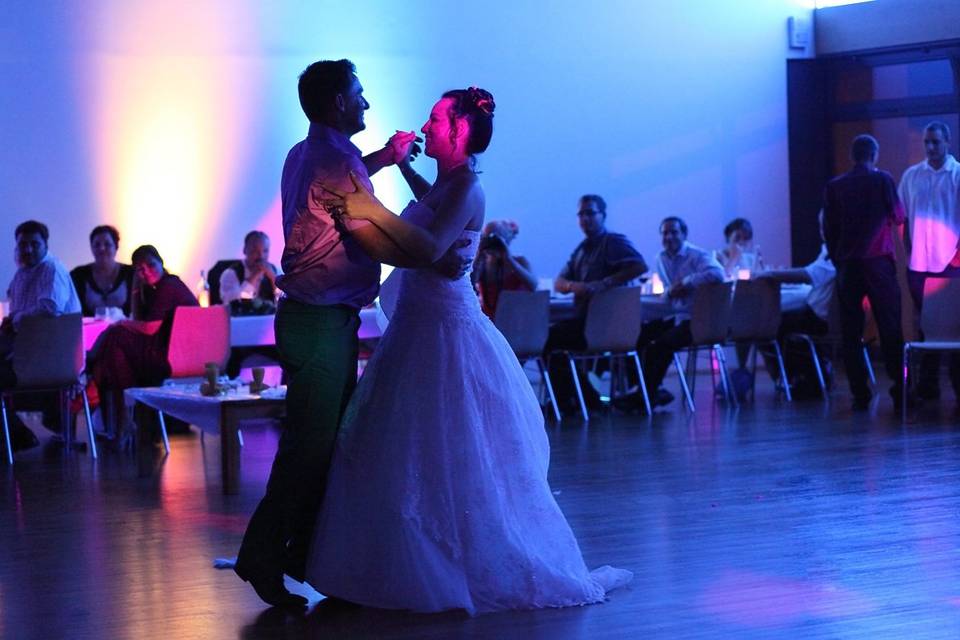 Danse du père avec sa fille