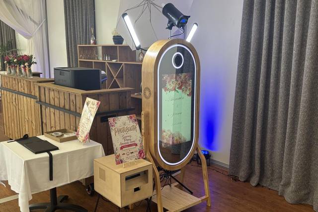 Photobooth miroir et led