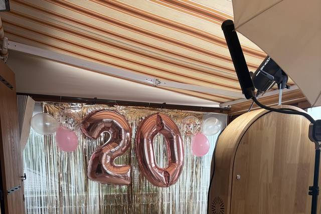Photobooth miroir et led