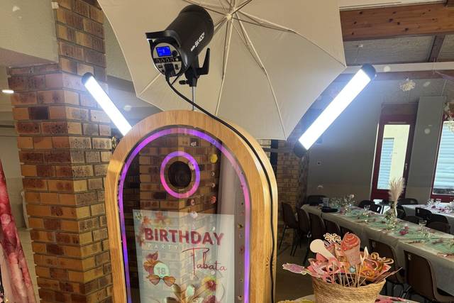 Photobooth miroir et led