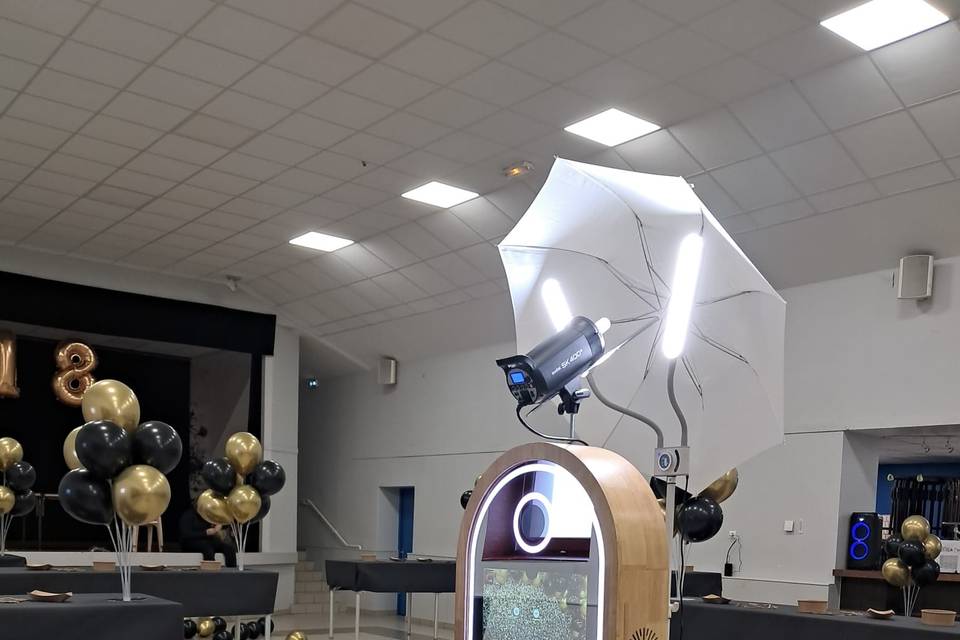 Photobooth miroir et led