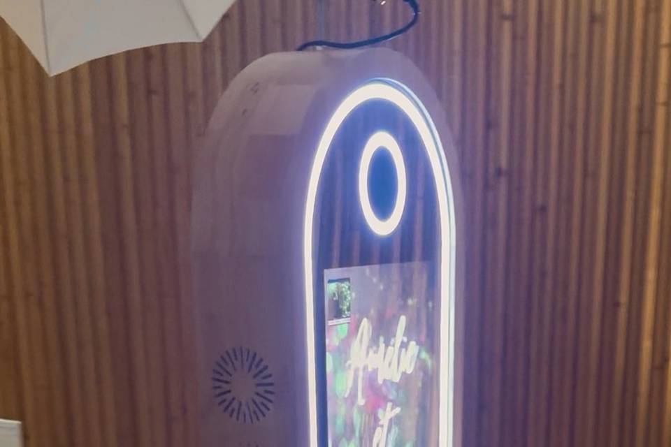 Photobooth miroir et led