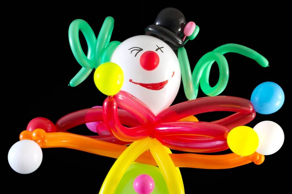 Clown en ballons