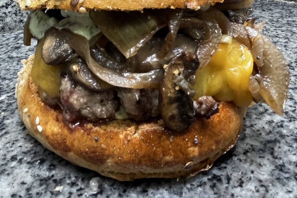 Champignon cheddar