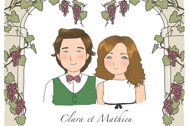 Exemple faire part vignoble
