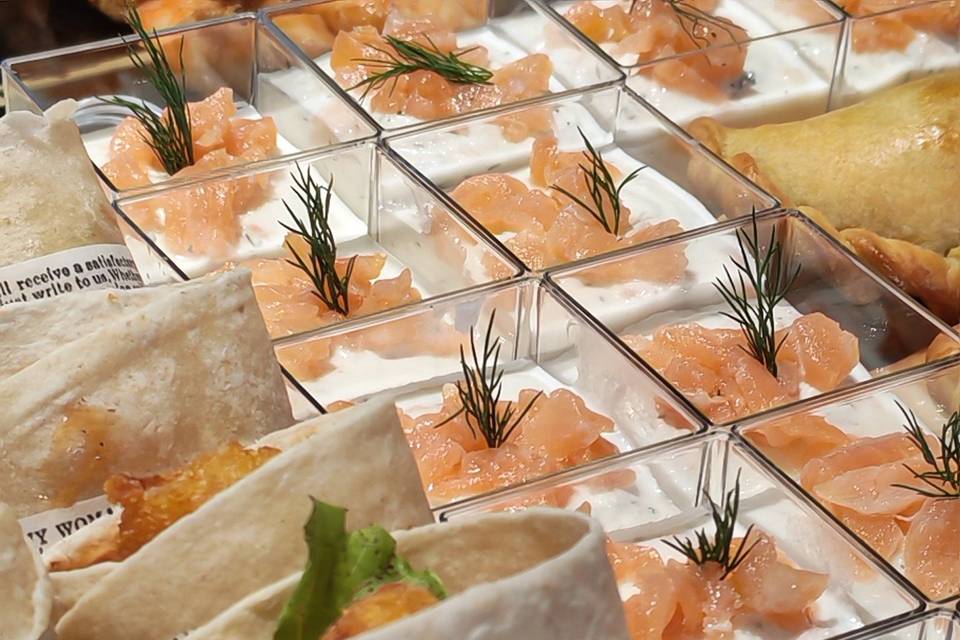 Zoom bouchées salées
