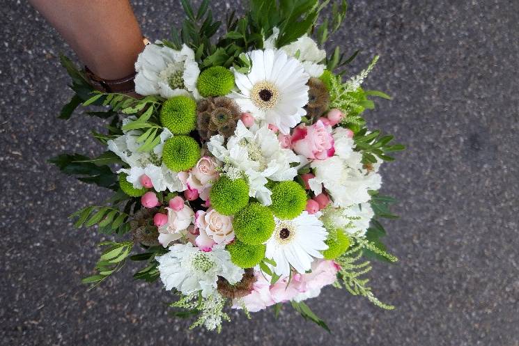 Bouquet rond champêtre