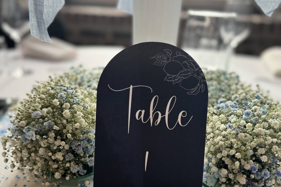 Numéro de table