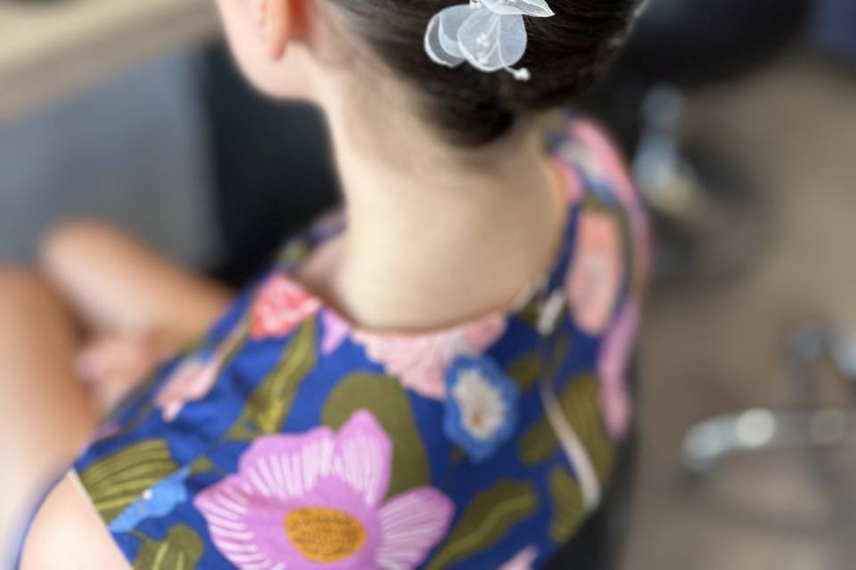 Chignon banane