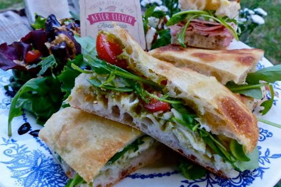 Focaccia fraîche