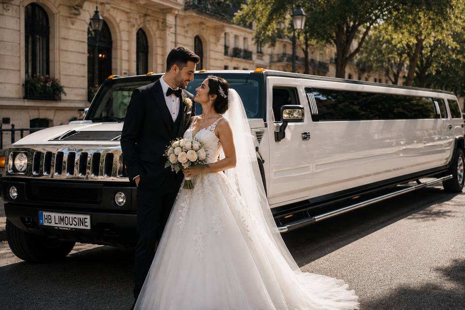 Mariage Hummer H3 Limo