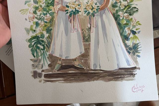 Clara Lang illustration
