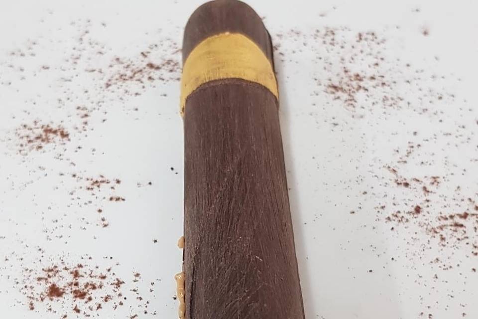 Cigare en chocolat