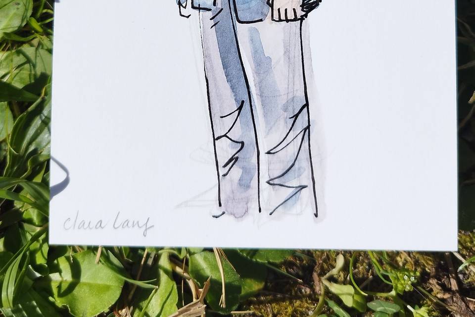 Croquis des invités en direct