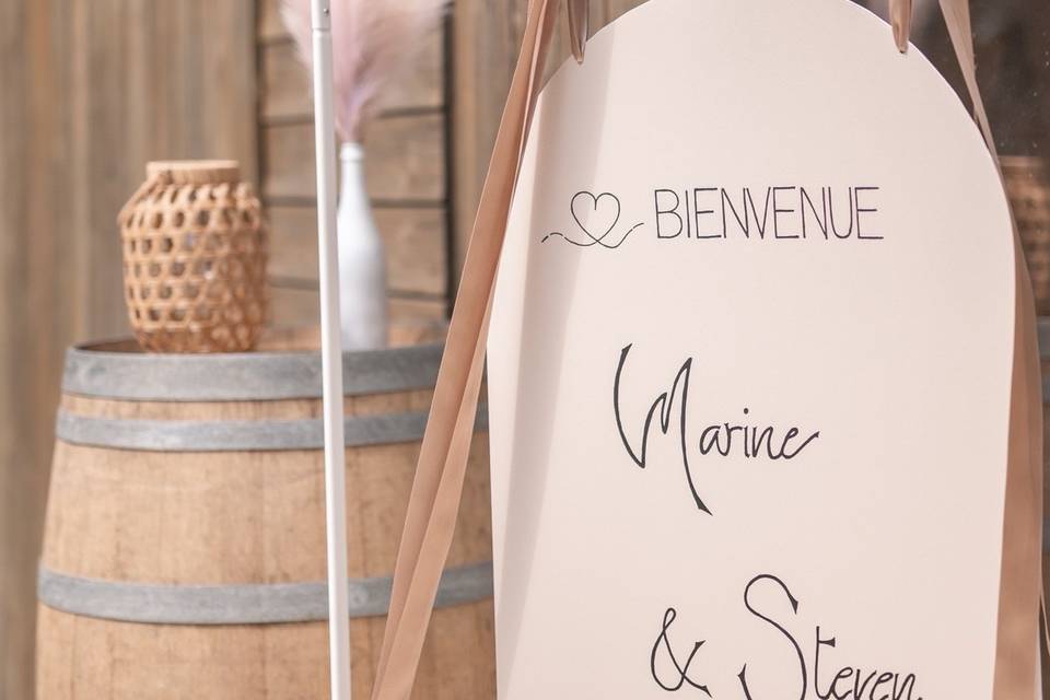 Panneaux de bienvenue