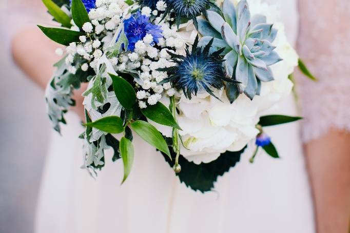 Bouquet de mariée campagne