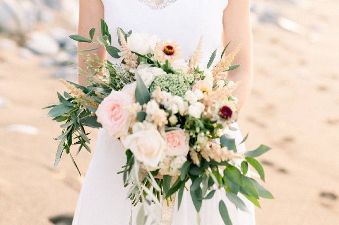 Bouquet de mariée champêtre