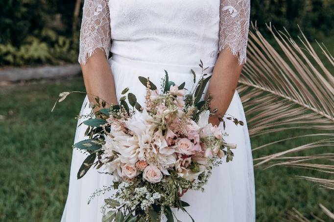 Bouquet de mariée vintage