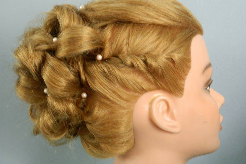 Chignon sur un carré plongeant