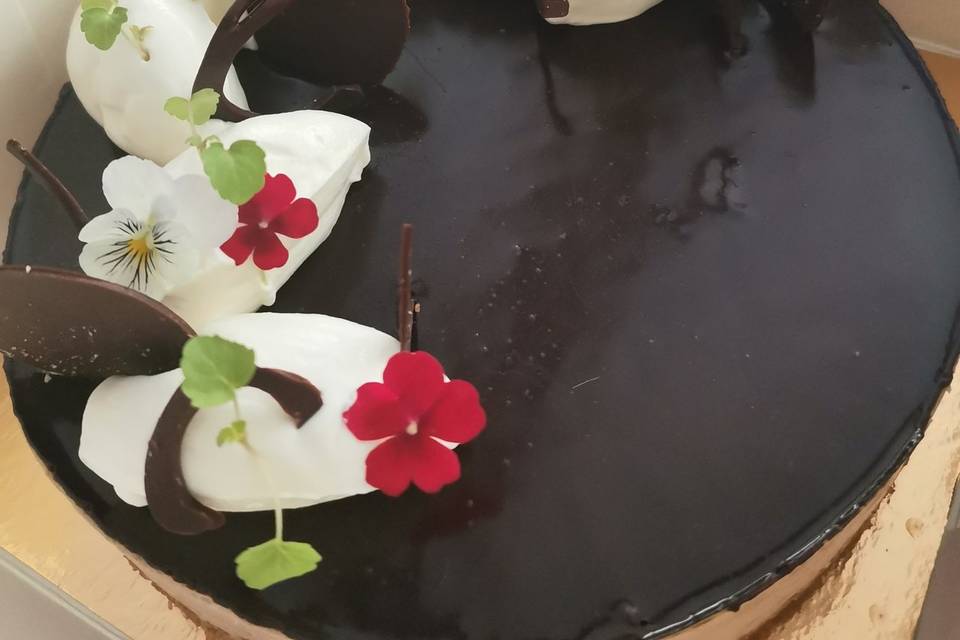 Entremet choco Praliné