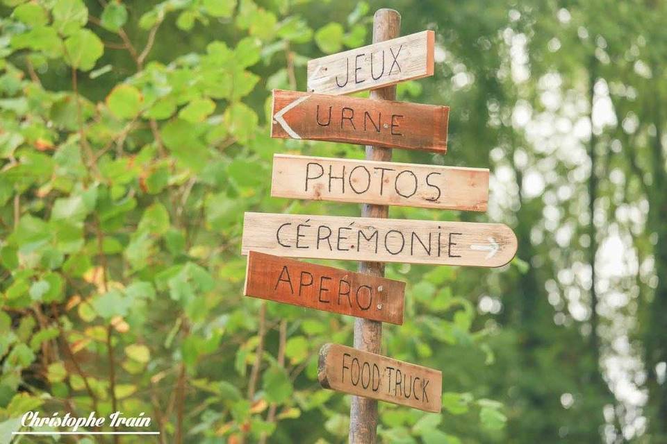 Détail mariage