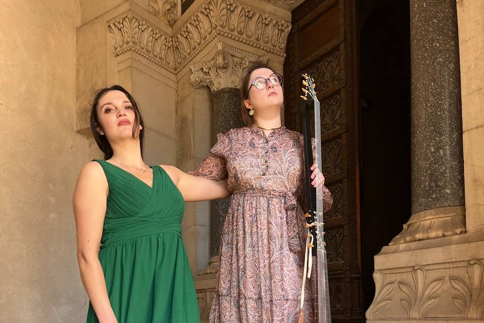 Ariane et Svetlana théorbe