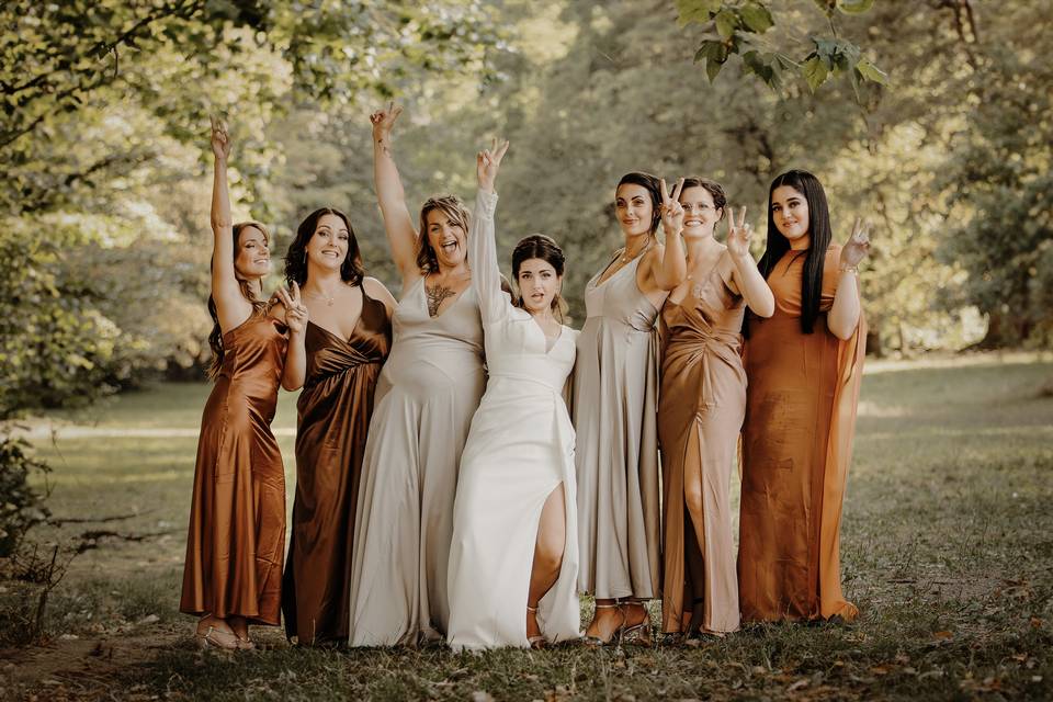 Bride's squad - A&T