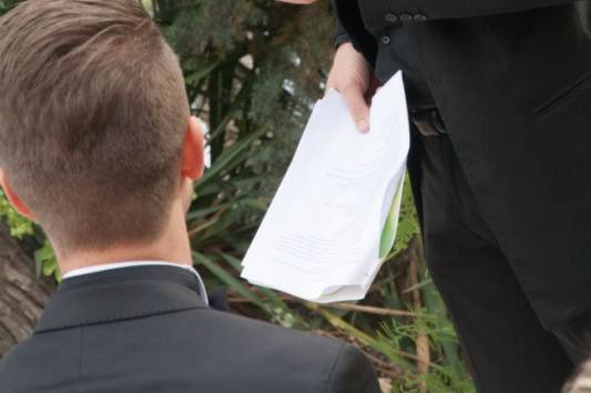 Officiant cérémonie