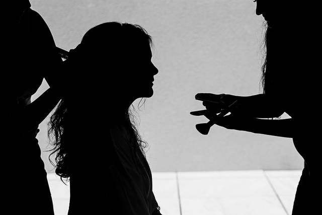 Les préparatifs de la mariée