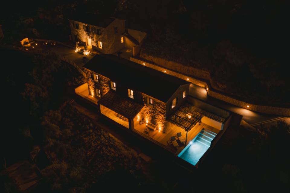Villa de nuit