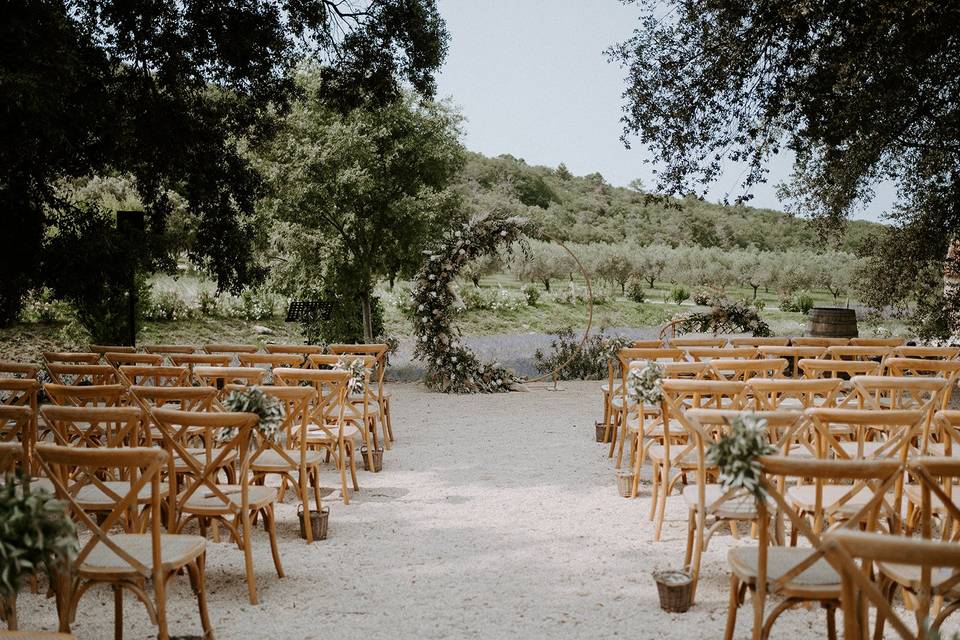 Lancée du bouquet