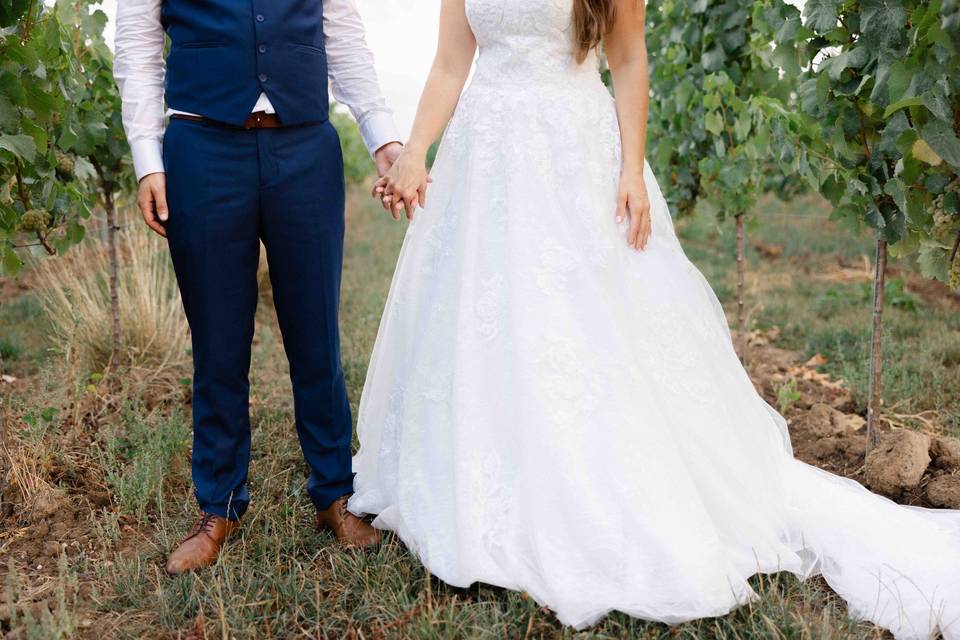 Détails de la robe