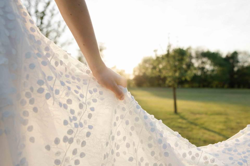 Détails de la robe