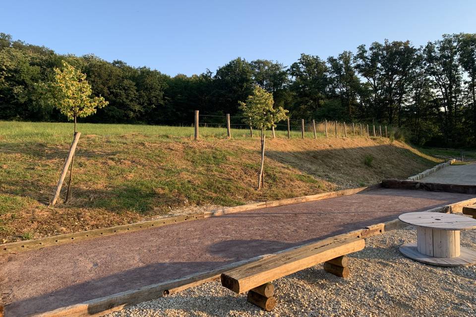 Terrain de pétanque