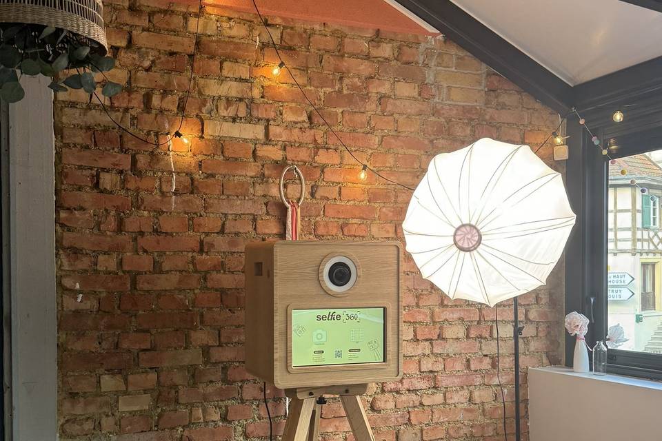 Photobooth wood / Light Pro