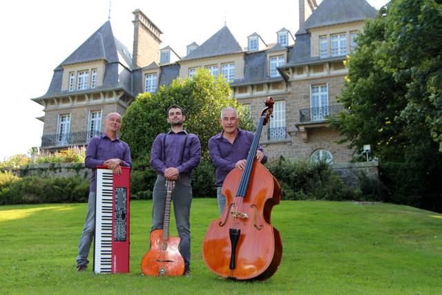 Le trio à Dinard