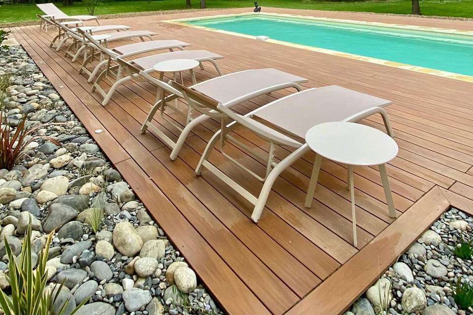 Coin piscine
