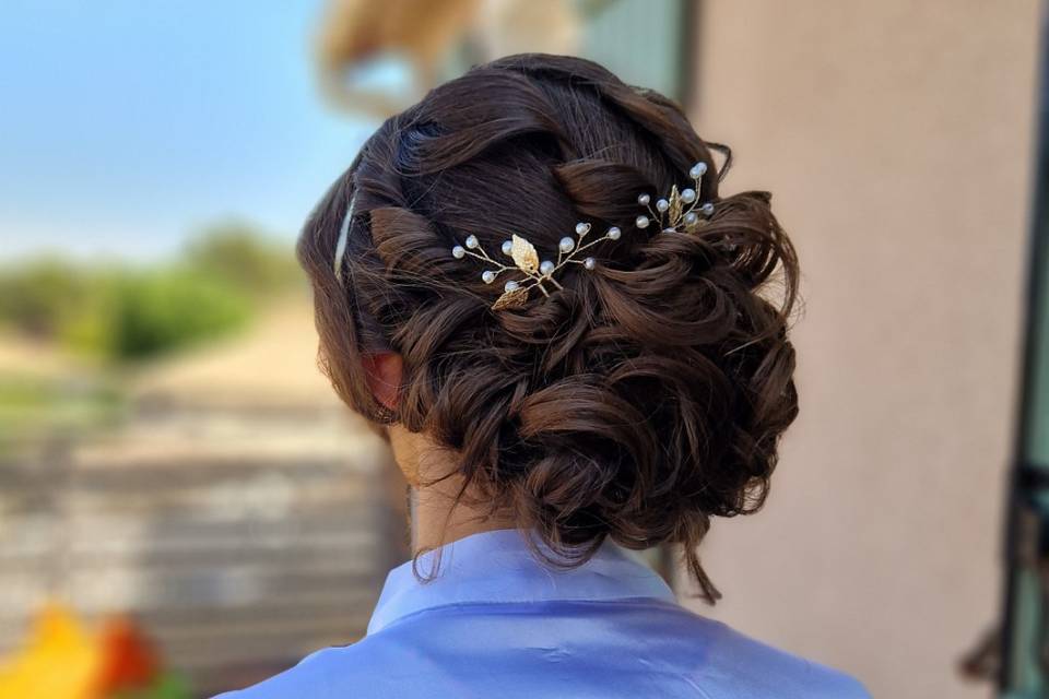 Chignon mariée