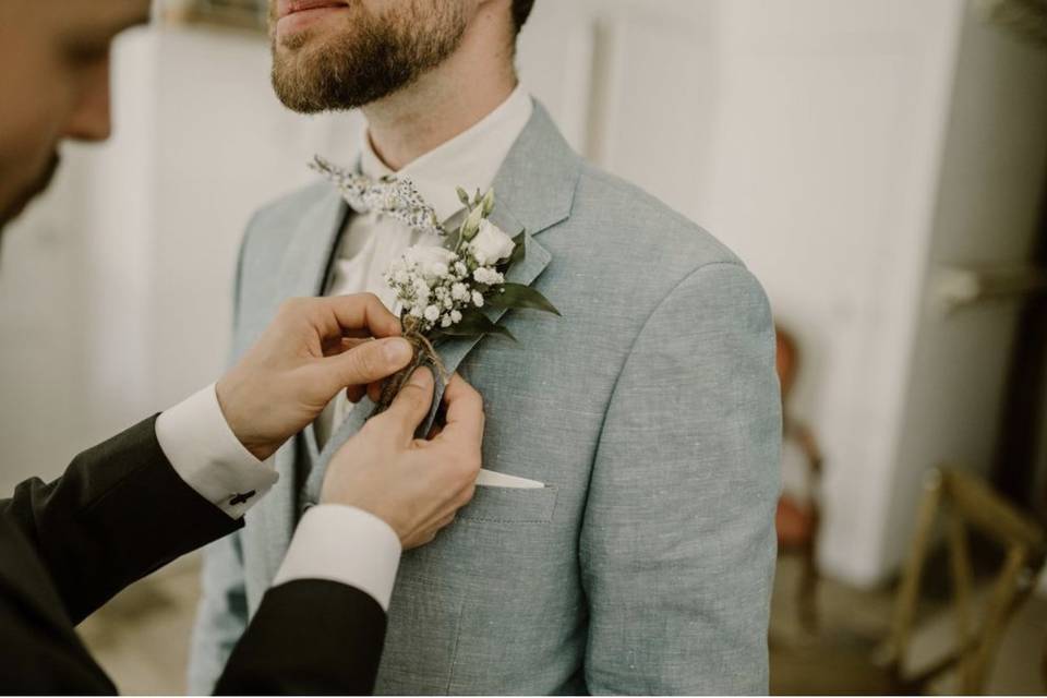 Boutonnière du marié