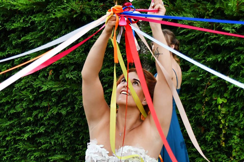 Le bouquet de la mariée